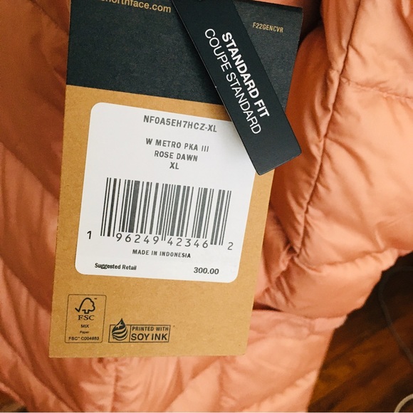 The North Face Women’s Metro Parka III Rose Down Size EXTRA LARGE - Picture 16 of 16